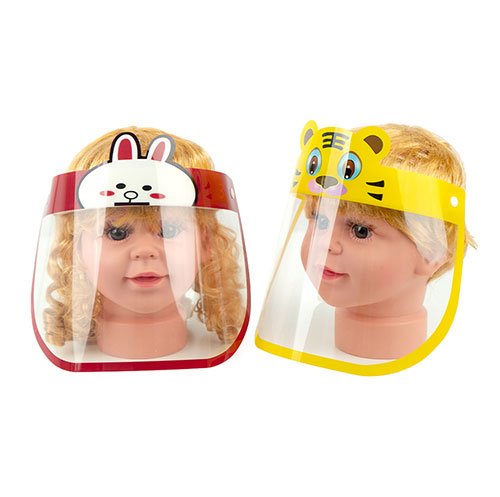 Bouclier Facial Jetable En Gros D'Enfant Bouclier Facial Protecteur Complet Transparent D'Enfant